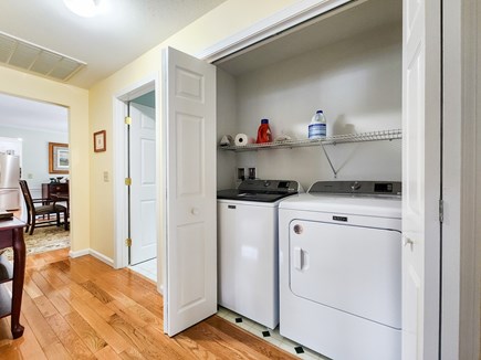 Osterville Cape Cod vacation rental - First-floor laundry. No laundromats on this vacation!