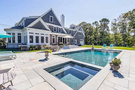 Osterville Cape Cod vacation rental - Pool with Spa