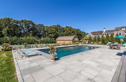 Osterville Cape Cod vacation rental - Pool patio