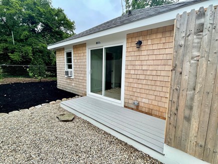 Osterville Cape Cod vacation rental - Back of guest house with outdoor shower