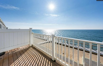 North Truro Cape Cod vacation rental - View from private deck.