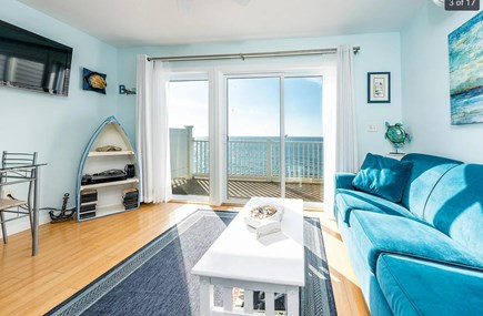 North Truro Cape Cod vacation rental - Living room view.