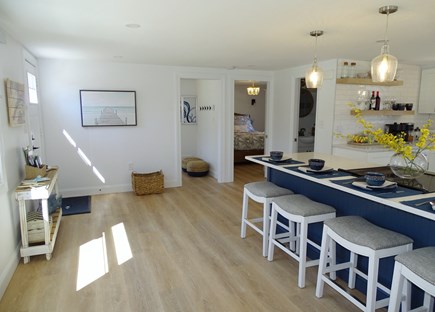East Falmouth Cape Cod vacation rental - Spacious open floor plan, showing entrance to bedrooms