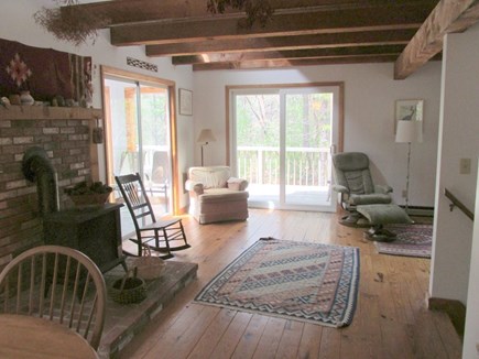 Wellfleet Cape Cod vacation rental - Dining Area to Living Room