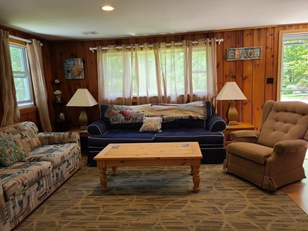 Eastham Cape Cod vacation rental - A side Living room