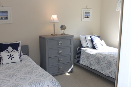 Falmouth, Waquoit Bay Cape Cod vacation rental - Bedroom 2 - 2 twins on first floor