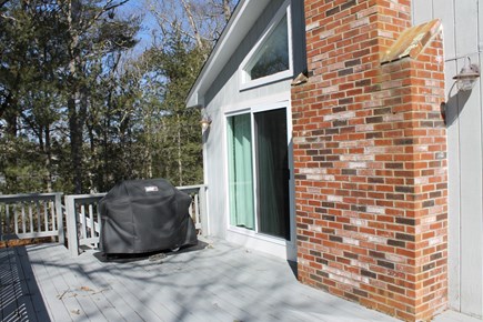 Falmouth, Waquoit Bay Cape Cod vacation rental - Deck with grill