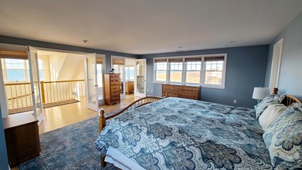 Eastham Cape Cod vacation rental - Second floor bedroom with water views, king and en suite bathroom