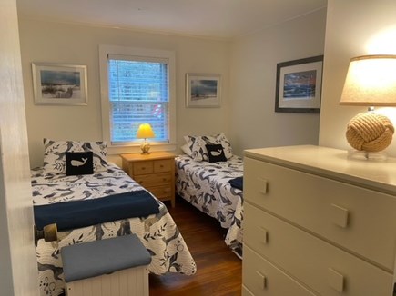Chatham Cape Cod vacation rental - First bedroom with 2 twin mattresses.
