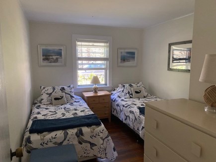 Chatham Cape Cod vacation rental - First bedroom with 2 twin mattresses.