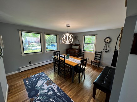 Brewster Cape Cod vacation rental - Dining room with a guitar available to play.