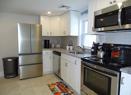 West Yarmouth Cape Cod vacation rental - Kitchen with all new stainless steel appliances
