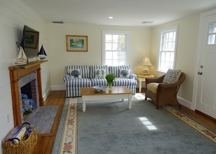 West Yarmouth Cape Cod vacation rental - Living room with TV