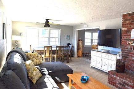 South Yarmouth Cape Cod vacation rental - Family room open to the dining area