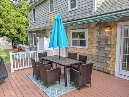 Falmouth Heights Cape Cod vacation rental - Deck & Outdoor Shower (July 2023)