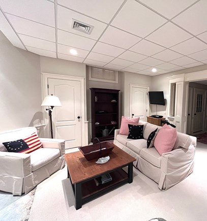 Chatham Cape Cod vacation rental - Lower Level Living Area