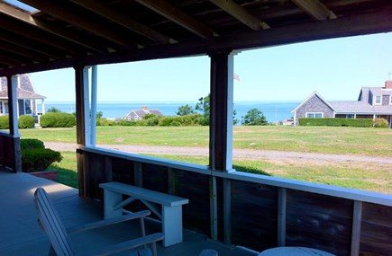 Nauset Heights, East Orleans Cape Cod vacation rental - Oceanview from porch