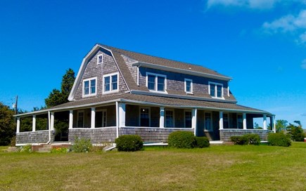 Nauset Heights, East Orleans Cape Cod vacation rental - View of house from road