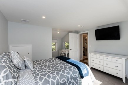 New Seabury Cape Cod vacation rental - Upstairs Bedroom with full bed and smart TV