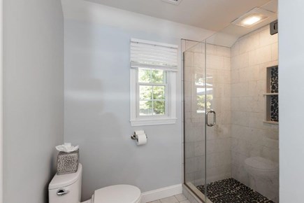 New Seabury Cape Cod vacation rental - Master bath with tile and oversized shower.