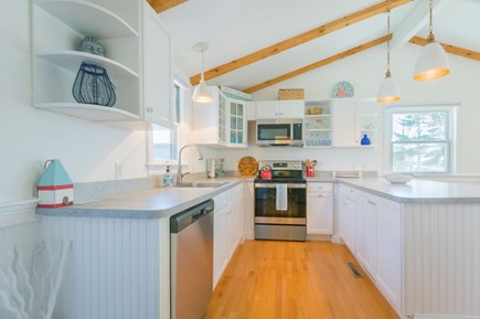 Sandwich Cape Cod vacation rental - Updated fully equipped Kitchen.