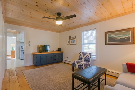 Sandwich Cape Cod vacation rental - Living room area with TV.