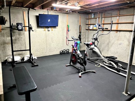 Harwich Cape Cod vacation rental - Fitness room in the lower level.