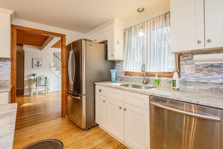 Harwich Cape Cod vacation rental - Stainless steel appliances.