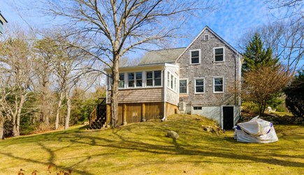 West Barnstable Cape Cod vacation rental - Large side/back yard for your dogs.