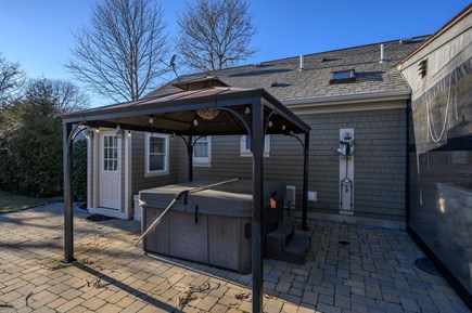 Hyannis Cape Cod vacation rental - Hot tub with cover.