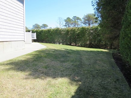 South Yarmouth Cape Cod vacation rental - Large backyard.