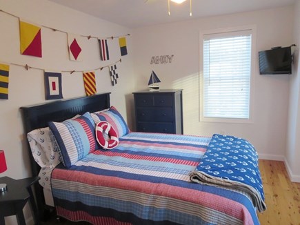 South Yarmouth Cape Cod vacation rental - Bedroom Three - Double - Second Floor. TV available.