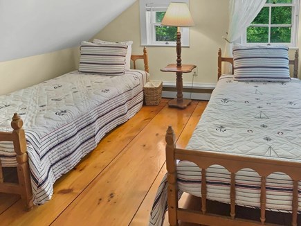 Orleans Cape Cod vacation rental - Bedroom 3 with two twin beds and A/C unit