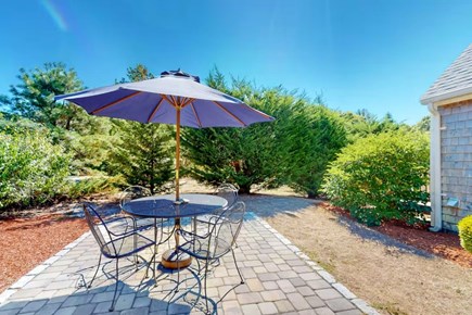Chatham Cape Cod vacation rental - Patio with table and chairs.
