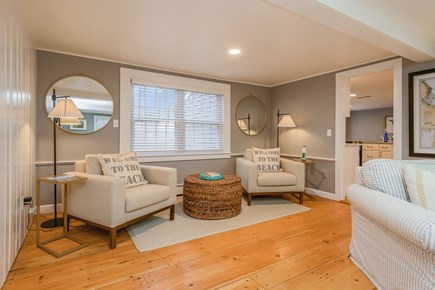 Hyannis Cape Cod vacation rental - Sitting area in living room.