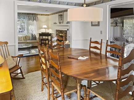 Harwich Cape Cod vacation rental - Dining room with seating for six guests.