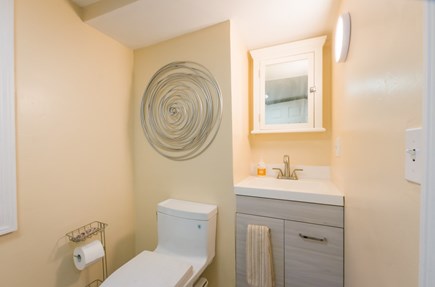 East Sandwich Cape Cod vacation rental - Bathroom Three - Full Shower Stall - Lower Level.