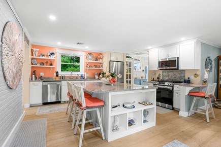 East Sandwich Cape Cod vacation rental - Fully equipped kitchen with stainless steel appliances