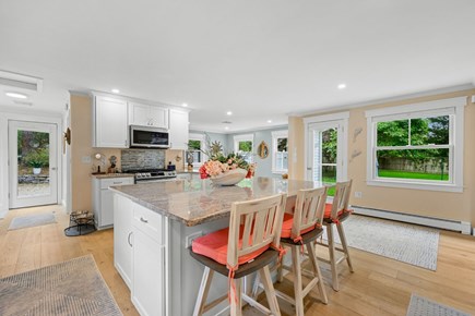 East Sandwich Cape Cod vacation rental - Large island with seating for 3