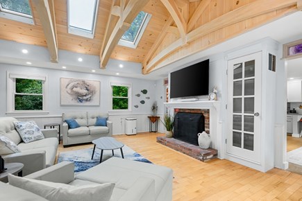 East Sandwich Cape Cod vacation rental - Living room with tons of natural light