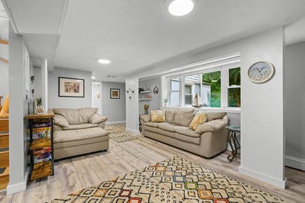 East Sandwich Cape Cod vacation rental - Lower level living room