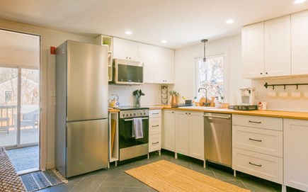 Sandwich Cape Cod vacation rental - Fully equipped kitchen with stainless steel appliances.