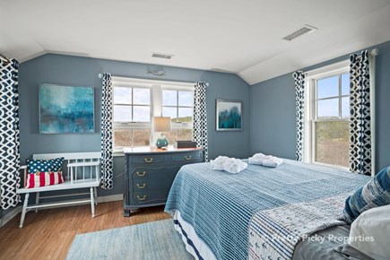 Wellfleet Cape Cod vacation rental - Upper level queen bedroom.