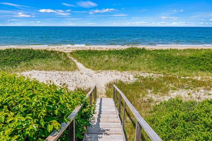 Wellfleet Cape Cod vacation rental - Private beach path