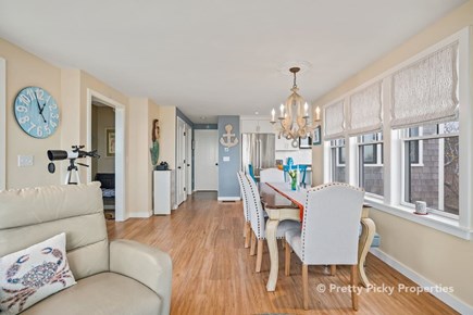 Wellfleet Cape Cod vacation rental - Opposite view of the dining area.