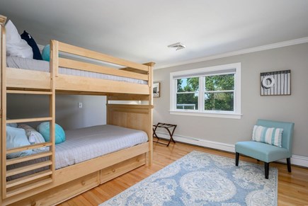 Centerville Cape Cod vacation rental - Bedroom #4 Bunk beds,  Full-size over Full-size with twin trundle