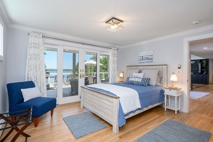 Centerville Cape Cod vacation rental - Bedroom #1 with Queen size bed and private deck