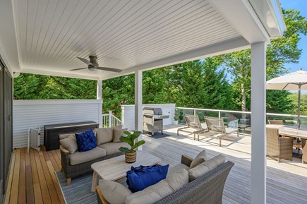 Centerville Cape Cod vacation rental - Deck off first floor bedroom
