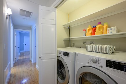 Centerville Cape Cod vacation rental - Laundry on the second floor in the hallway