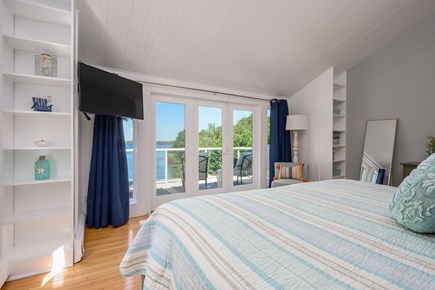 Centerville Cape Cod vacation rental - Bedroom #5 with Queen size bed and private deck